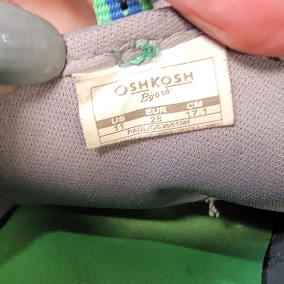 Osh Kosh Bump Toe Athletic Sporty Washable Play Sandals Sneakers Size 11 - Picture 15 of 16